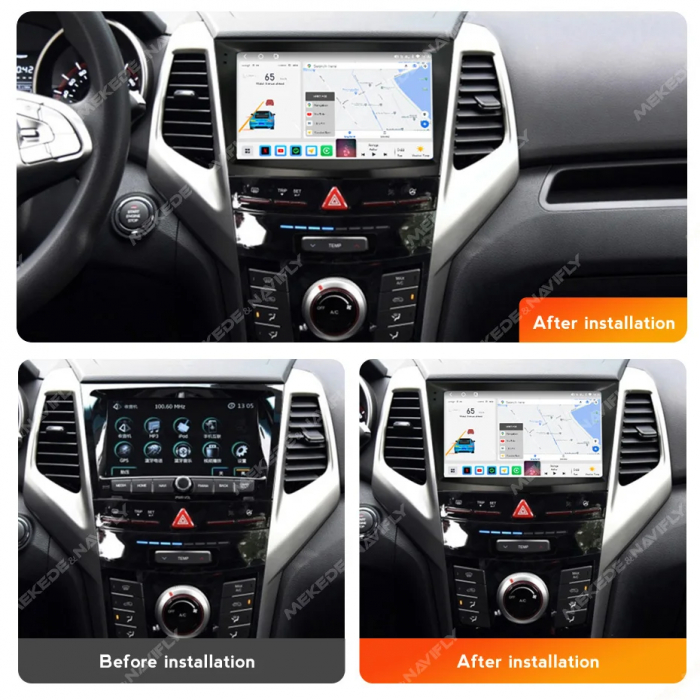 Navigatie Ssangyong Tivolan 2014-2017 Rezolutie 2K , 8GB RAM+128GB ROM QLED [3]