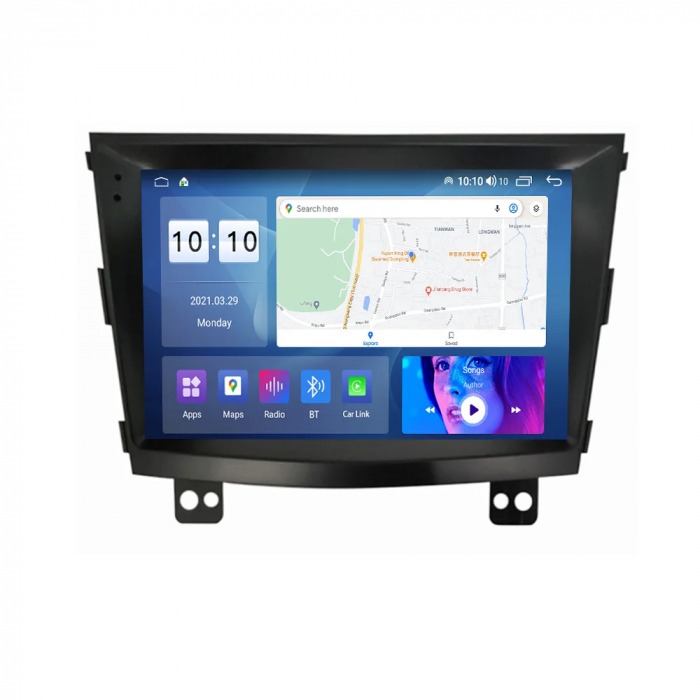 Navigatie Ssangyong Tivolan 2014-2017 Android 14 , 2GB RAM QLED Carplay [4]