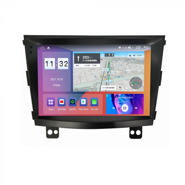 Navigatie Ssangyong Tivolan 2014-2017 Android 14 , 2GB RAM QLED Carplay [2]