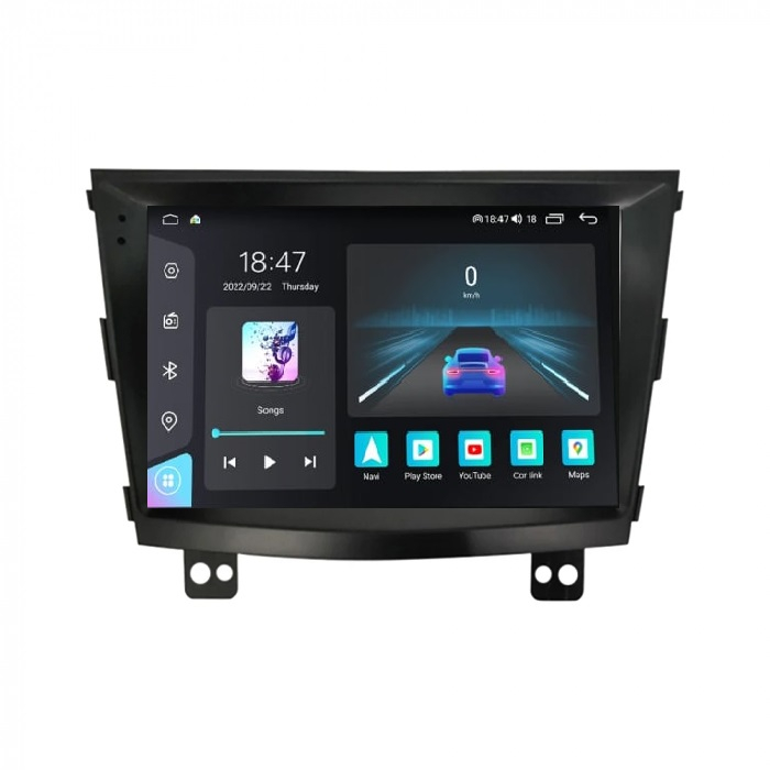 Navigatie Ssangyong Tivolan 2014-2017 Rezolutie 2K , 8GB RAM+128GB ROM QLED [1]