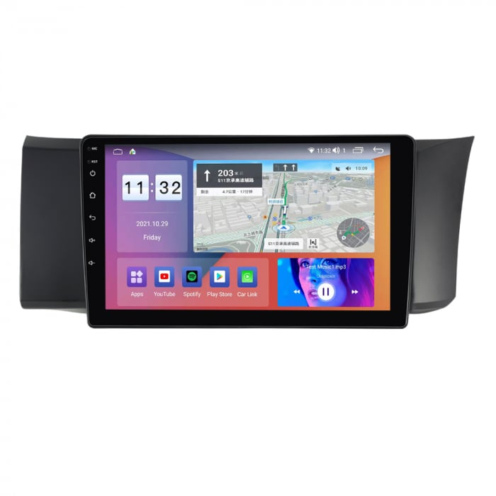 Navigatie Subaru BRZ din Toyota GT 86 2012 Android 14 , 4GB RAM , Procesor Quad Core , Wireless Carplay si Android auto , Display HD Touchscreen, Wi-Fi , Bluetooth, USB [4]