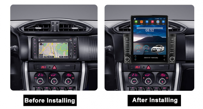 Navigatie Subaru BRZ , Toyota GT 86 2012-2016 Android 14 , 4GB RAM Ecran Tesla [4]