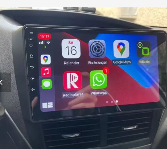 Navigatie Subaru Forester 3 din 2007 - 2013, Rezolutie 2K, Ecran QLED 9.5 inch, 8GB RAM si 128GB ROM, Android, Procesor Octacore, Slot sim 4G, Sunet DSP, Wireless Carplay [7]