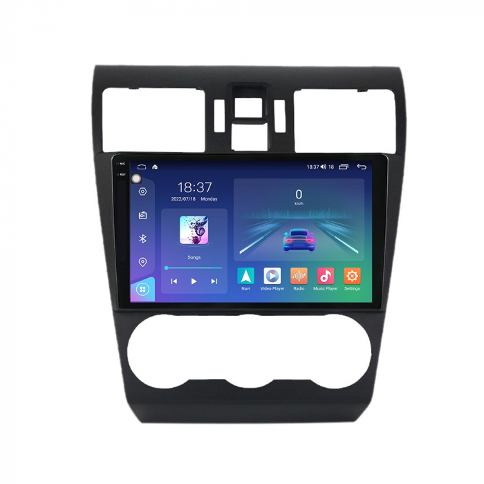 Navigatie Subaru Forester din 2012-2019, Rezolutie 2K, Display QLED 9.5 inch, 4GB RAM si 64GB ROM, Android, Procesor Octacore, Slot sim 4G, Sunet DSP, Wireless Carplay si Android Auto, Camera Marsarie [3]