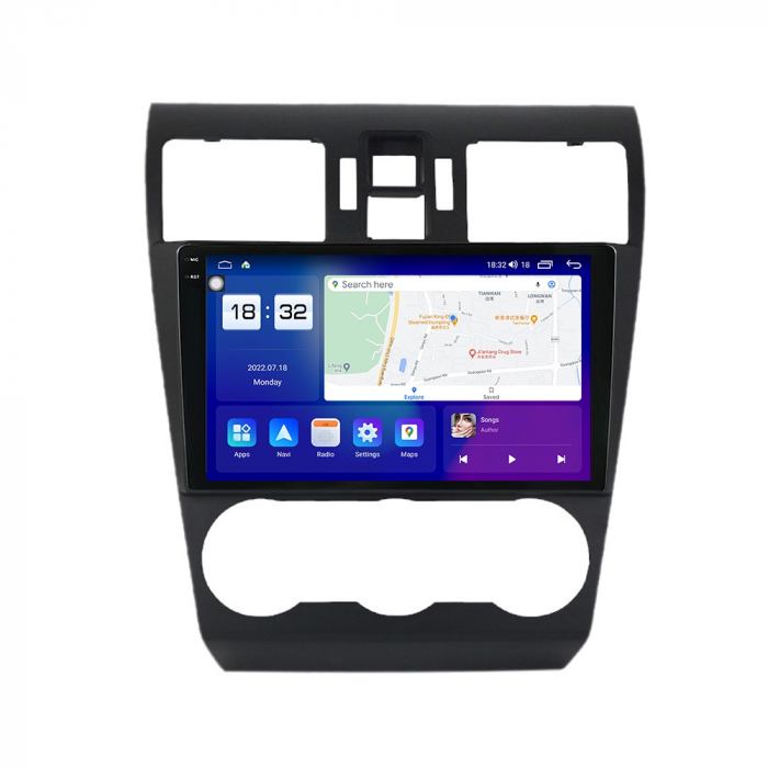 Navigatie Subaru Forester din 2012-2019, Rezolutie 2K, Display QLED 9.5 inch, 4GB RAM si 64GB ROM, Android, Procesor Octacore, Slot sim 4G, Sunet DSP, Wireless Carplay si Android Auto, Camera Marsarie [5]