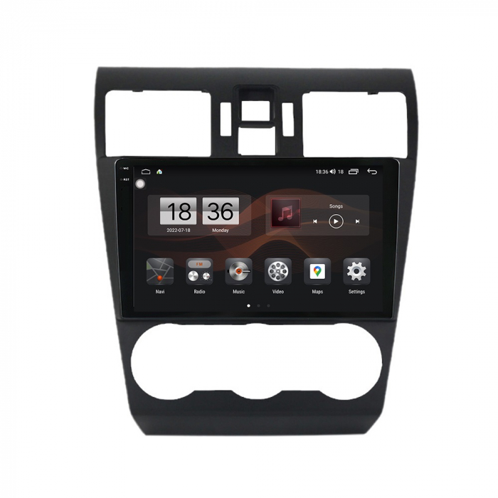 Navigatie Subaru Forester din 2012-2019, Rezolutie 2K, Display QLED 9.5 inch, 4GB RAM si 64GB ROM, Android, Procesor Octacore, Slot sim 4G, Sunet DSP, Wireless Carplay si Android Auto, Camera Marsarie [6]
