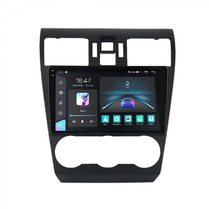 Navigatie Subaru Forester din 2012-2019, Rezolutie 2K, Ecran QLED 9.5 inch, 8GB RAM si 128GB ROM, Android, Procesor Octacore, Slot sim 4G, Sunet DSP, Wireless Carplay [1]