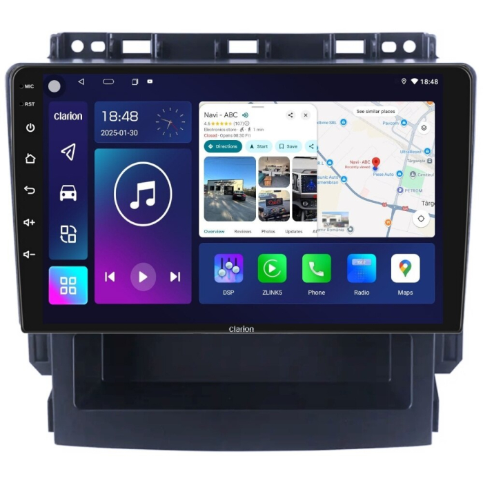 Navigatie Subaru Forester din 2017 - 2020, Rezolutie 2K, Display QLED 9.5 inch, 4GB RAM si 64GB ROM, Android, Procesor Octacore, Slot sim 4G, Sunet DSP, Wireless Carplay si Android Auto, Camera Marsar [4]