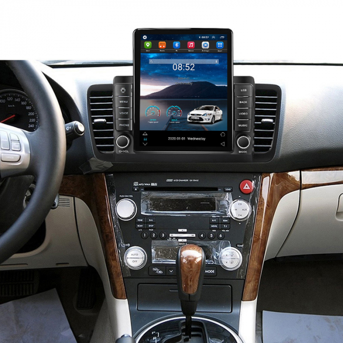 Navigatie Subaru Legacy Outback 2003-2009 Ecran TESLA 9.7 inch, 8 GB RAM si 128 GB ROM, Android 15, Slot Sim 4G, Procesor Octa Core, Carplay Wireless si Android auto, Procesor Sunet Digital DSP, Aplic [4]