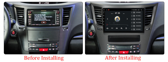 Navigatie Subaru Legacy Outback 2009-2014 Android 14 , 8GB RAM+128GB ROM QLED [3]
