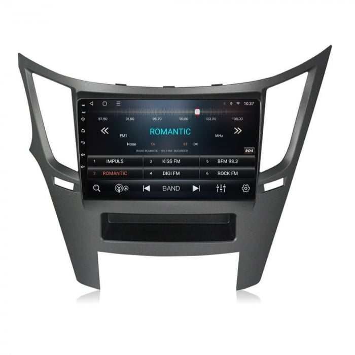 Navigatie Subaru Legacy Outback 2009 - 2014 Android 14 , 4GB RAM , Procesor Quad Core , Wireless Carplay si Android auto , Display HD Touchscreen, Wi-Fi , Bluetooth, USB [3]