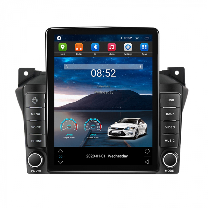 Navigatie Suzuki Alto din 2009-2016, Display TESLA 9.5 inch, 2GB RAM si 32GB ROM, Wireless Carplay si Android Auto, Procesor Octacore, Slot sim 4G, Sunet DSP, Camera Marsarier, Bluetooth, USB, Wi Fi, [3]
