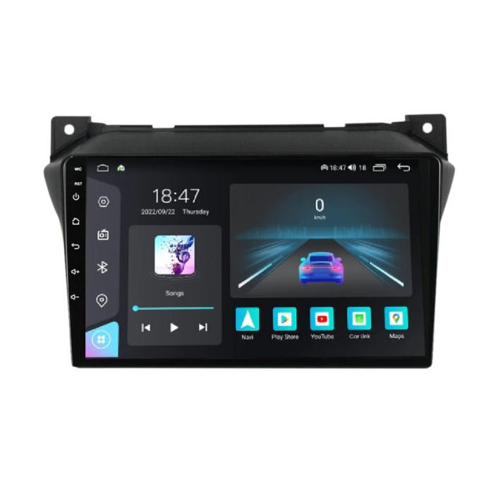 Navigatie Suzuki Alto din 2009-2016, Rezolutie 2K, Display QLED 9.5 inch, 4GB RAM si 64GB ROM, Android, Procesor Octacore, Slot sim 4G, Sunet DSP, Wireless Carplay si Android Auto, Camera Marsarier, U [1]