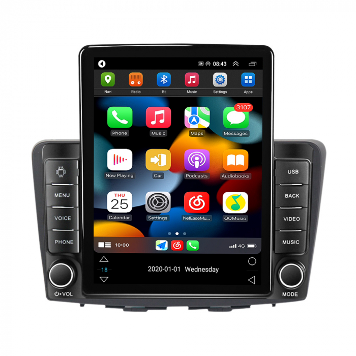 Navigatie Suzuki Baleno din 2015 - 2022,Ecran TESLA 9.7 inch, 8 GB RAM si 128 GB ROM, Android 15, Slot Sim 4G, Procesor Octa Core, Carplay Wireless si Android auto, Procesor Sunet Digital DSP, Aplic [2]