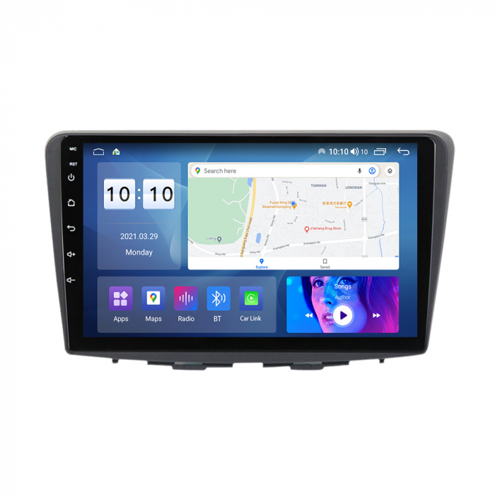 Navigatie Suzuki Baleno din 2015 - 2022, 4GB RAM si 64GB ROM, Ecran QLED 9 inch, Android 14, Procesor Octacore, Slot sim 4G, Sunet DSP, Wireless Carplay si Android Auto, Camera Marsarier [1]