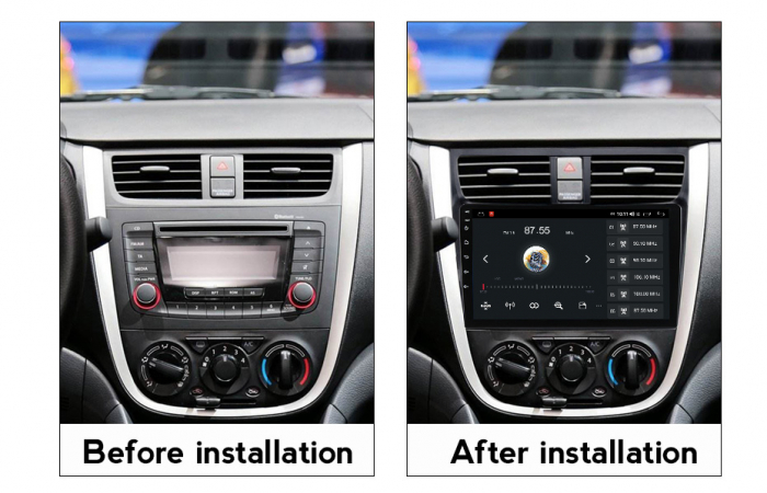 Navigatie Suzuki Celerio 2015-2018 Android 14 , 2GB RAM QLED Carplay [3]
