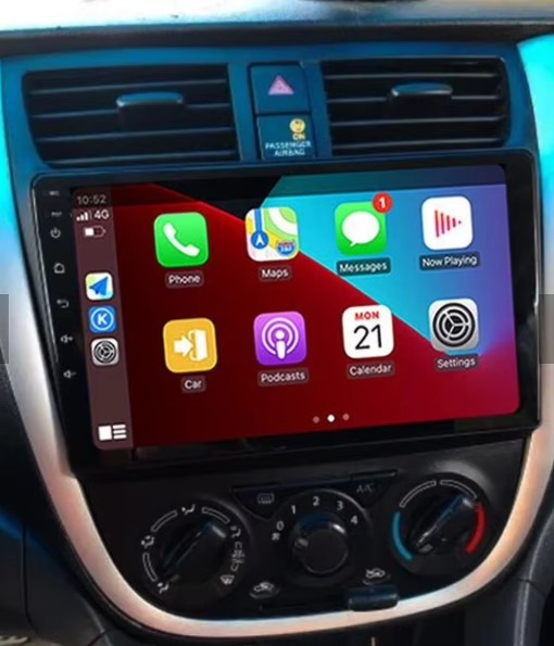 Navigatie Suzuki Celerio 2015 - 2018 Android 14 , 4GB RAM , Procesor Quad Core , Wireless Carplay si Android auto , Display HD Touchscreen, Wi-Fi , Bluetooth, USB [10]