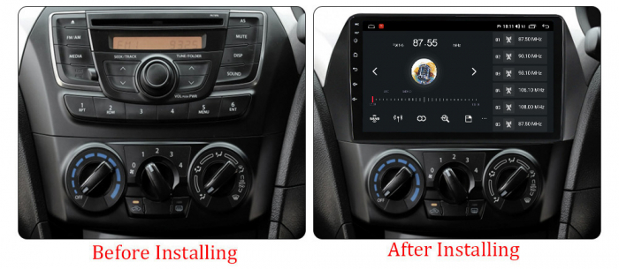 Navigatie Suzuki Ciaz din 2014-2019, Android 14, Wireless Carplay si Android Auto, 2GB RAM si 32GB ROM, Display IPS 9 inch, Camera Marsarier, Internet, Aplicatii, Wi Fi, Usb, Bluetooth [3]