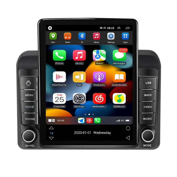 Navigatie Suzuki Ertiga 2018-2020 Ecran TESLA 9.7 inch, 8 GB RAM si 128 GB ROM, Android 15, Slot Sim 4G, Procesor Octa Core, Carplay Wireless si Android auto, Procesor Sunet Digital DSP [2]