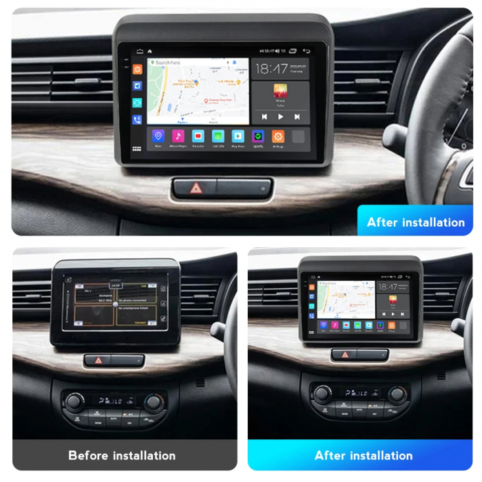 Navigatie Suzuki Ertiga 2018-2020 Rezolutie 2K , 4GB RAM+64GB ROM QLED [3]