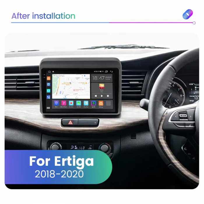 Navigatie Suzuki Ertiga 2018 - 2020 Android 14 , 1GB RAM Carplay [2]