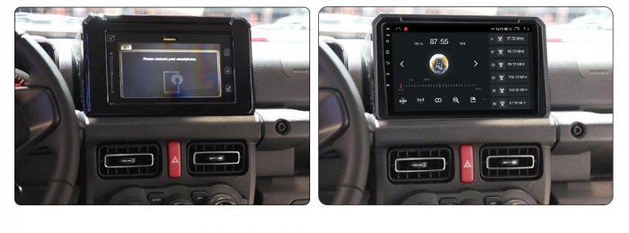 Navigatie Suzuki Jimny din 2018-2022, Android 14, Wireless Carplay si Android Auto, 2GB RAM si 32GB ROM, Display IPS 9 inch, Camera Marsarier, Internet, Aplicatii, Wi Fi, Usb, Bluetooth [2]