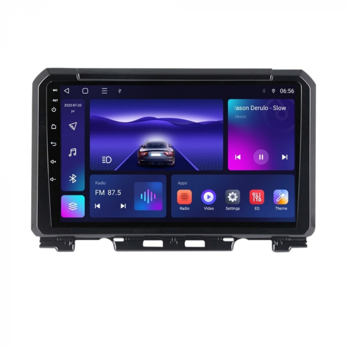 Navigatie Suzuki Jimny din 2018 - 2022 Android 14 , 4GB RAM , Procesor Quad Core , Wireless Carplay si Android auto , Display HD Touchscreen, Wi-Fi , Bluetooth, USB [1]
