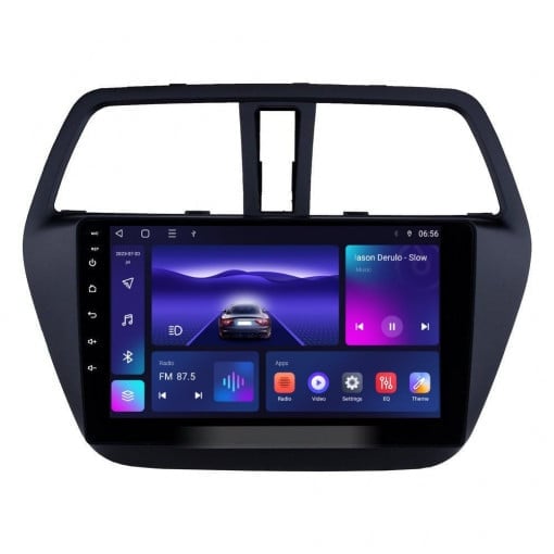 Navigatie Suzuki S Cross 2012 - 2017 Android 14 , 4GB RAM , Procesor Quad Core , Wireless Carplay si Android auto , Display HD Touchscreen, Wi-Fi , Bluetooth, USB [1]
