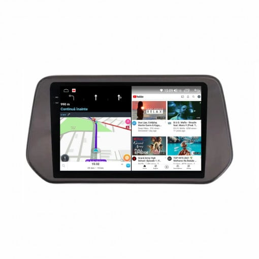 Navigatie Suzuki S Cross 2021 - 2025, 4GB RAM si 64GB ROM, Ecran QLED 9 inch, Android 14, Procesor Octacore, Slot sim 4G, Sunet DSP, Wireless Carplay si Android Auto [4]