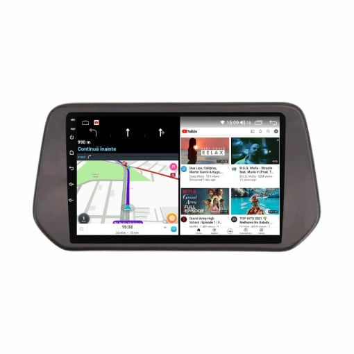 Navigatie Suzuki S Cross 2021 - 2025, Android 14 , 4GB RAM, Octacore, Slot Sim 4G, DSP, GPS, Wi-FI, Carplay, Android Auto, USB, Bluetooth, Waze, Touchscreen, 9 inch [5]