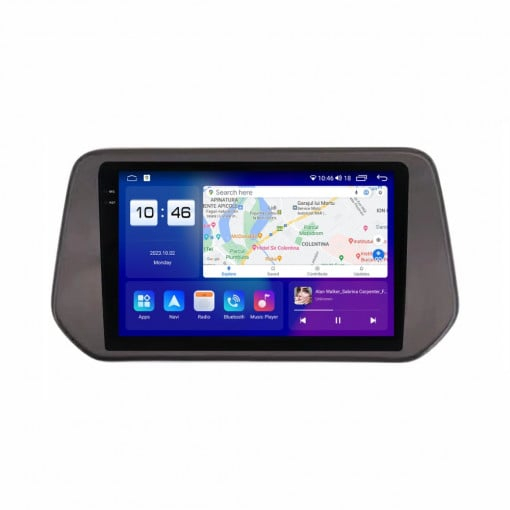 Navigatie Suzuki S Cross 2021 - 2025, Rezolutie 2K, Ecran QLED 9.5 inch, 8GB RAM si 128GB ROM, Android, Procesor Octacore, Slot sim 4G, Sunet DSP, Wireless Carplay [3]
