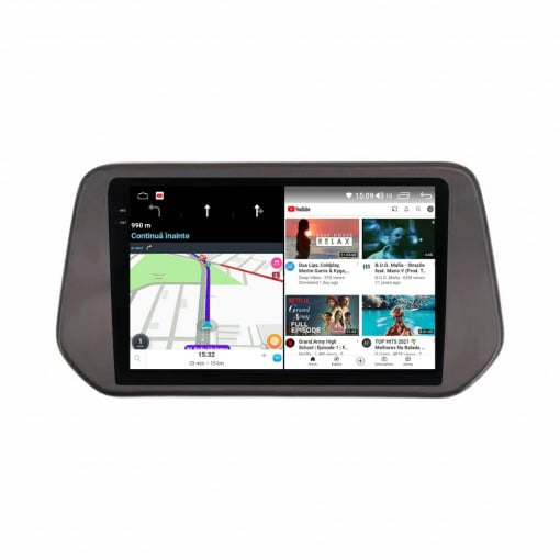 Navigatie Suzuki S Cross 2021 - 2025, Rezolutie 2K, Ecran QLED 9.5 inch, 8GB RAM si 128GB ROM, Android, Procesor Octacore, Slot sim 4G, Sunet DSP, Wireless Carplay [5]