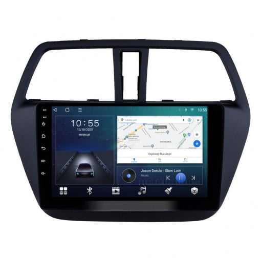 Navigatie Suzuki S Cross din 2012-2017 Android 14 , 4GB RAM , Procesor Quad Core , Wireless Carplay si Android auto , Display HD Touchscreen, Wi-Fi , Bluetooth, USB [3]