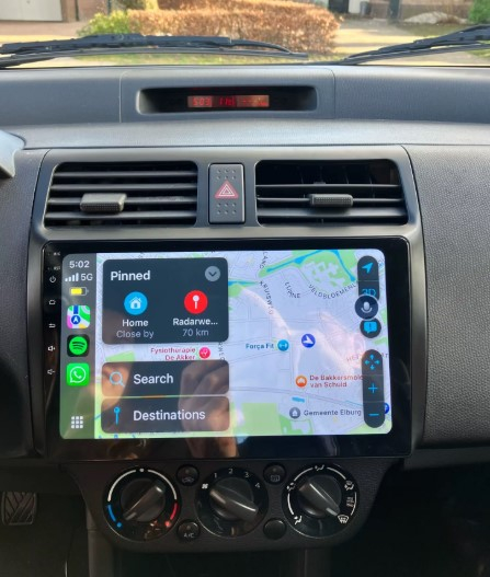 Navigatie Suzuki Swift din 2003 - 2010, 8GB RAM si 128GB ROM, Ecran QLED 9 inch, Android 14, Procesor Octacore, Slot sim 4G, Sunet DSP, Wireless Carplay si Android Auto, Camera Marsarier [7]