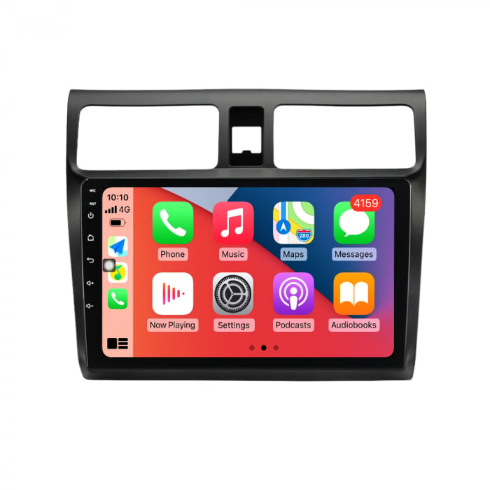 Navigatie Suzuki Swift din 2003 - 2010, 8GB RAM si 128GB ROM, Ecran QLED 9 inch, Android 14, Procesor Octacore, Slot sim 4G, Sunet DSP, Wireless Carplay si Android Auto, Camera Marsarier [3]