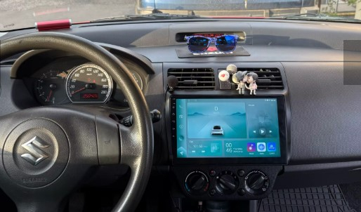 Navigatie Suzuki Swift din 2003-2010, Rezolutie 2K, Display QLED 9.5 inch, 4GB RAM si 64GB ROM, Android, Procesor Octacore, Slot sim 4G, Sunet DSP, Wireless Carplay si Android Auto, Camera Marsarier, [7]