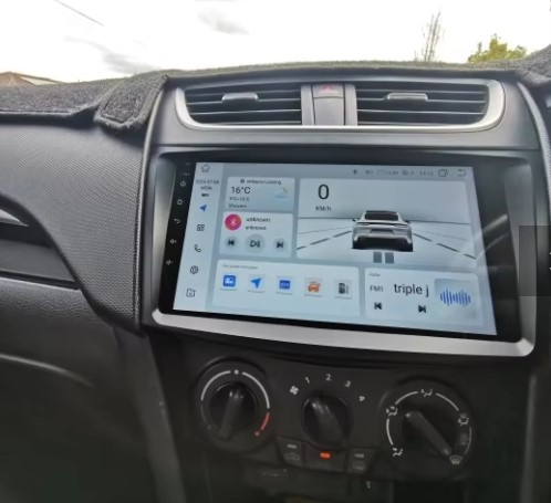 Navigatie Suzuki Swift din 2010-2017, Rezolutie 2K, Display QLED 9.5 inch, 4GB RAM si 64GB ROM, Android, Procesor Octacore, Slot sim 4G, Sunet DSP, Wireless Carplay si Android Auto, Camera Marsarier, [6]