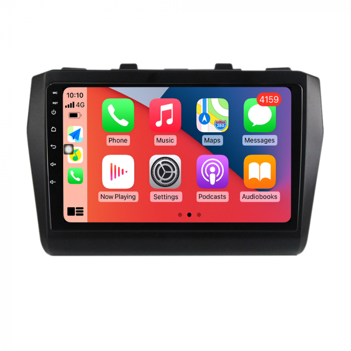 Navigatie Suzuki Swift din 2016 - 2022, 8GB RAM si 128GB ROM, Ecran QLED 9 inch, Android 14, Procesor Octacore, Slot sim 4G, Sunet DSP, Wireless Carplay si Android Auto, Camera Marsarier [4]
