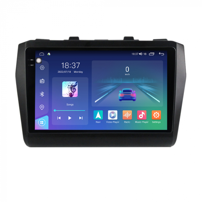 Navigatie Suzuki Swift din 2016-2022,  Android 14 , 4GB RAM, Octacore, Slot Sim 4G, DSP, GPS, Wi-FI, Carplay, Android Auto, USB, Bluetooth, Waze, Touchscreen, 9 inch [5]