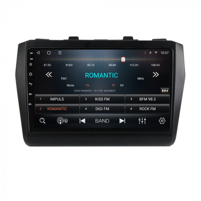 Navigatie Suzuki Swift din 2016-2022 Android 14 , 4GB RAM , Procesor Quad Core , Wireless Carplay si Android auto , Display HD Touchscreen, Wi-Fi , Bluetooth, USB [3]