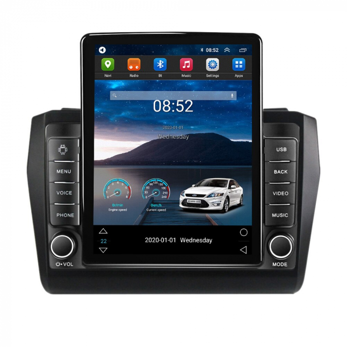 Navigatie Suzuki Swift din 2016 - 2022, Ecran TESLA 9.7 inch, 4 GB RAM si 64 GB ROM, Slot Sim 4G, Procesor Octa Core, Carplay integrat, Procesor Sunet Digital DSP, Android, Aplicatii, Usb [3]
