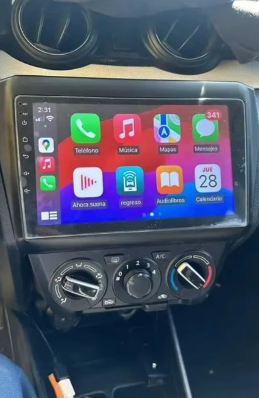 Navigatie Suzuki Swift din 2016-2022, Rezolutie 2K, Ecran QLED 9.5 inch, 8GB RAM si 128GB ROM, Android, Procesor Octacore, Slot sim 4G, Sunet DSP, Wireless Carplay [6]