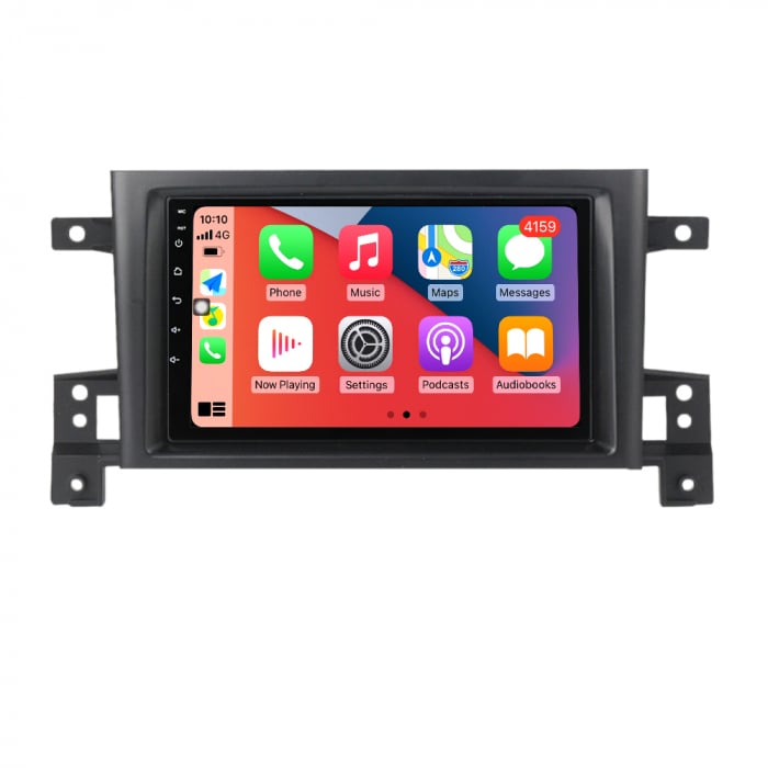 Navigatie Suzuki Vitara din 2005-2015 Android 14 , 4GB RAM , Procesor Quad Core , Wireless Carplay si Android auto , Display HD Touchscreen, Wi-Fi , Bluetooth, USB [3]