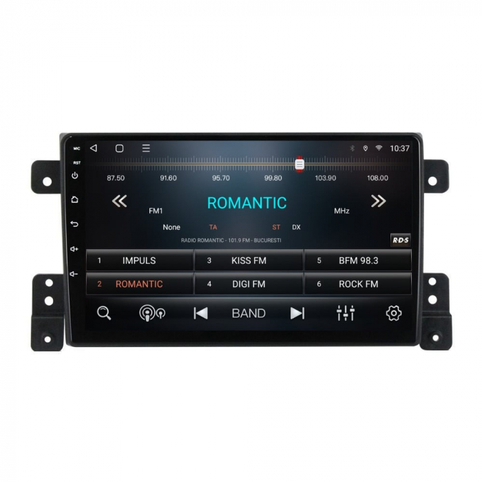 Navigatie Suzuki Vitara din 2005-2015 Android 14 , 4GB RAM , Procesor Quad Core , Wireless Carplay si Android auto , Display HD Touchscreen, Wi-Fi , Bluetooth, USB [3]