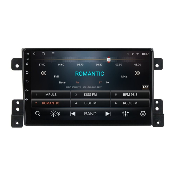 Navigatie Suzuki Vitara din 2005-2015, Rezolutie 2K, Display QLED 9.5 inch, 4GB RAM si 64GB ROM, Android, Procesor Octacore, Slot sim 4G, Sunet DSP, Wireless Carplay si Android Auto, Camera Marsarier, [3]