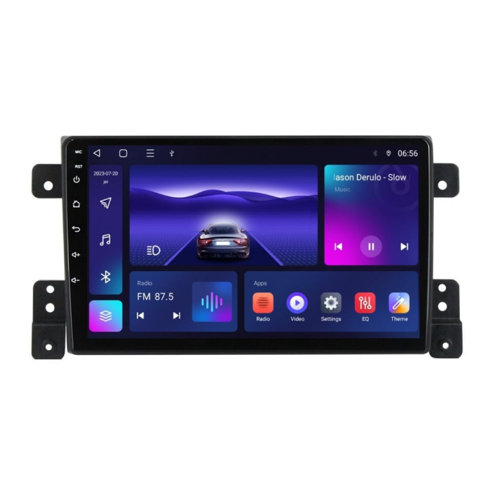 Navigatie Suzuki Vitara din 2005-2015, Rezolutie 2K, Ecran QLED 9.5 inch, 8GB RAM si 128GB ROM, Android, Procesor Octacore, Slot sim 4G, Sunet DSP, Wireless Carplay si Android Auto [2]
