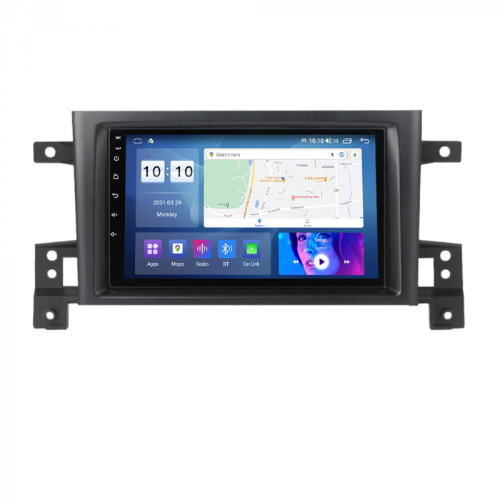 Navigatie Suzuki Vitara din 2005-2015, Wireless Carplay si Android Auto, 2GB RAM si 32GB ROM, Display IPS 9 inch, Camera Marsarier, Internet, Aplicatii, Wi Fi, Usb, Bluetooth [4]