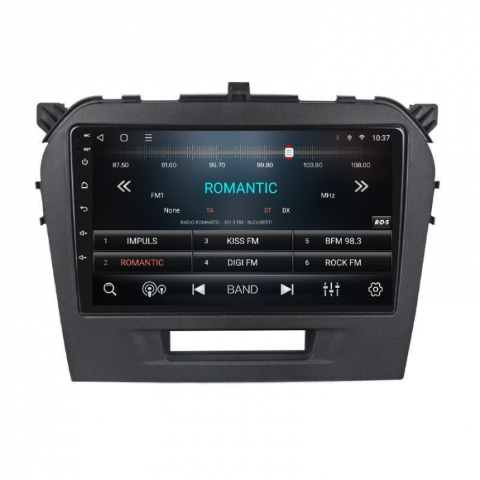 Navigatie Suzuki Vitara din 2014-2019 Android 14 , 4GB RAM , Procesor Quad Core , Wireless Carplay si Android auto , Display HD Touchscreen, Wi-Fi , Bluetooth, USB [3]