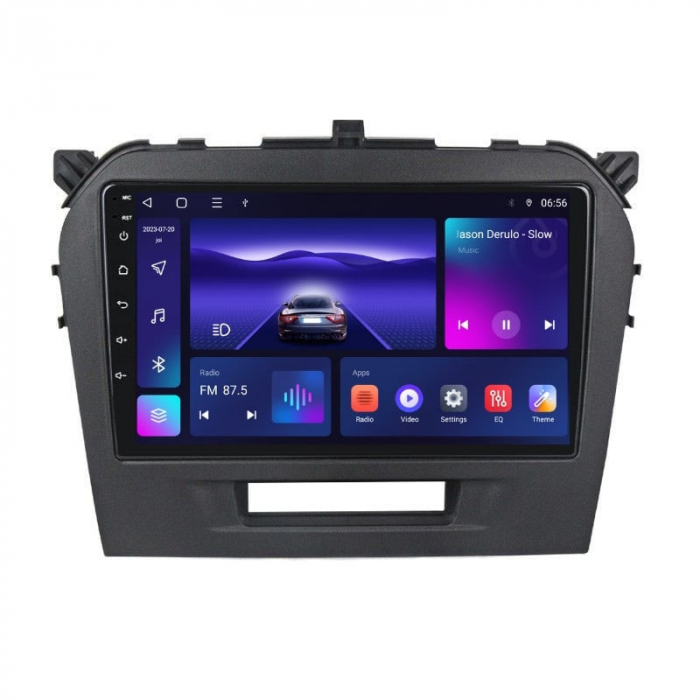 Navigatie Suzuki Vitara din 2014-2019 Android 14 , 4GB RAM , Procesor Quad Core , Wireless Carplay si Android auto , Display HD Touchscreen, Wi-Fi , Bluetooth, USB [1]