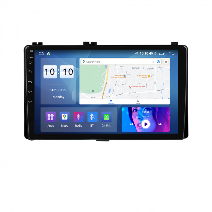 Navigatie Toyota Auris Corolla ( 2017 - 2019 ) , Android , Display 9 inch , 2GB RAM +32 GB ROM , Internet , 4G , Aplicatii , Waze , Wi Fi , Usb , Bluetooth , Mirrorlink [1]